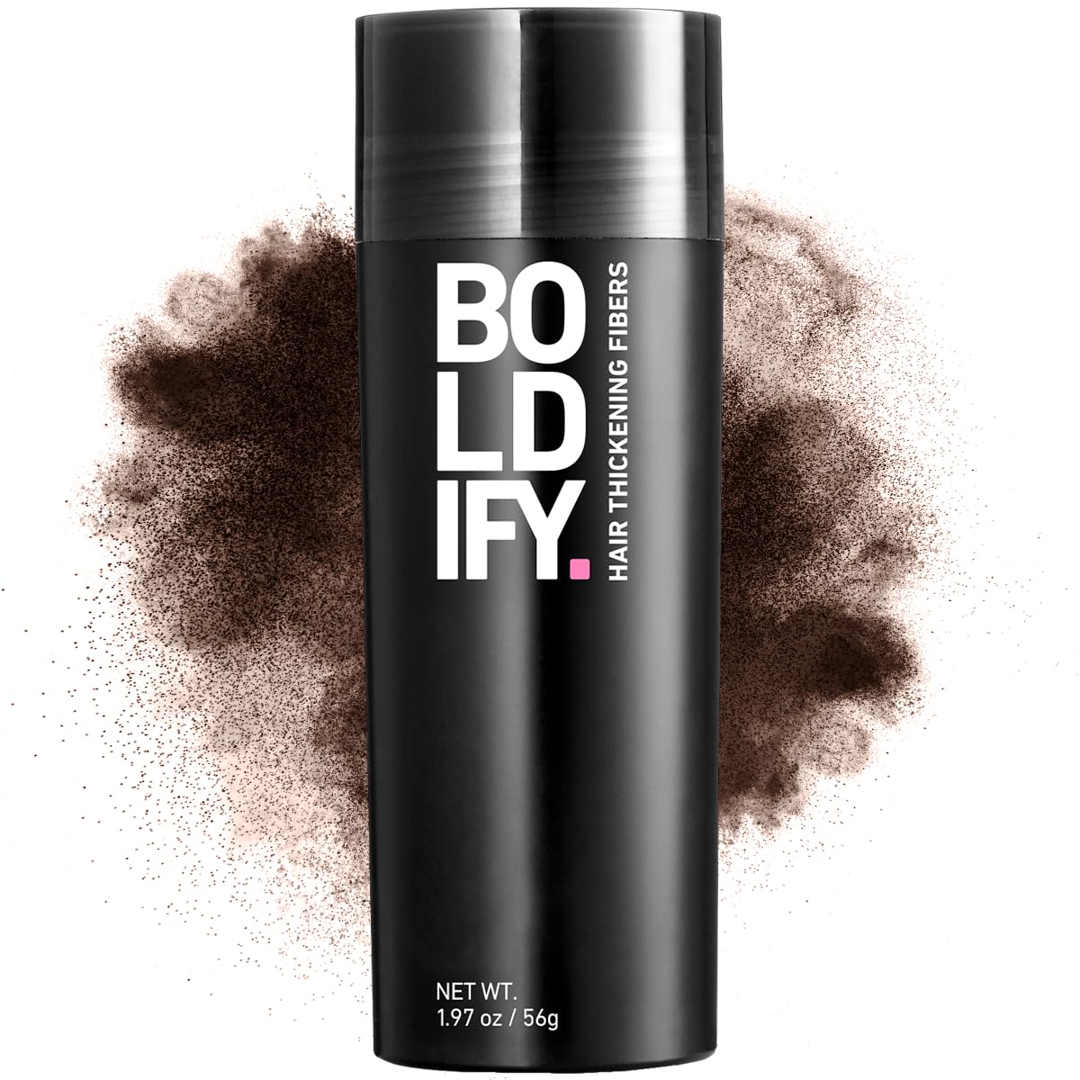 BOLDIFY Hair Fibres (56g) - Fill In Thinning and Fine Hair for an Instantly Fuller, Thicker Look - 14 Shades for Women and Men - Medium Brown