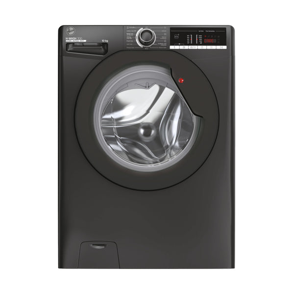 Hoover H-WASH 350 9kg Freestanding Washing Machine, 1400 RPM, A Rated, ECO-Power Inverter Motor, hOn App, 60 Programmes, Eco Doser, Power Care System, Graphite, 60x54x85 cm - H3WPS496TAMBR680