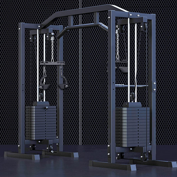 Rowing Handle LAT Pull Down Attachment,Multifunction Fitness Gripper Press Down for Cable Machine Weight Lifting, Tricep Back Muscles Training,