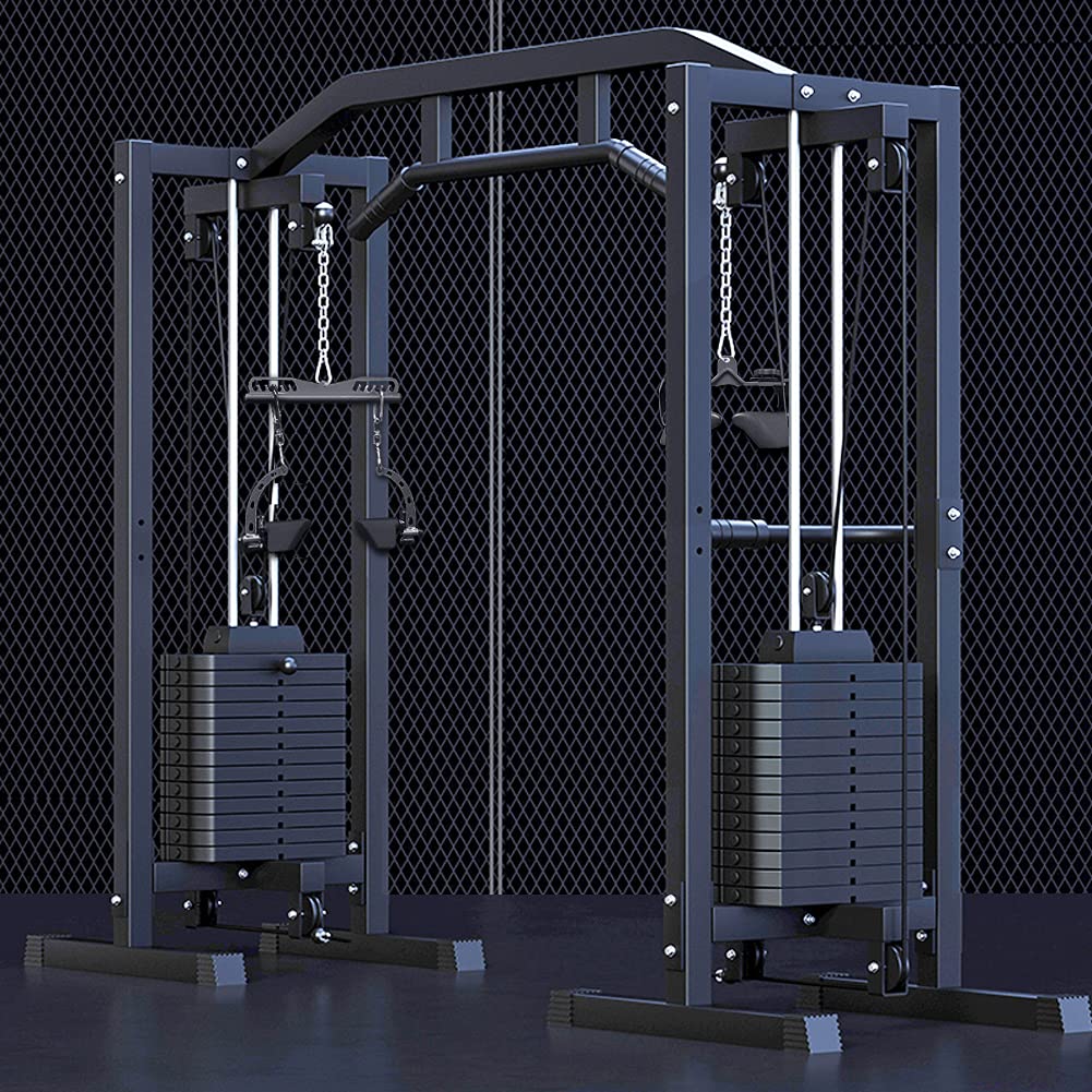 SevnElk Cable Machine Attachment Handles(pair),Heavy Duty Steel Exercise Handles Grips for Tricep Rowing LAT Pulldown Press Down T Bar Home Gym