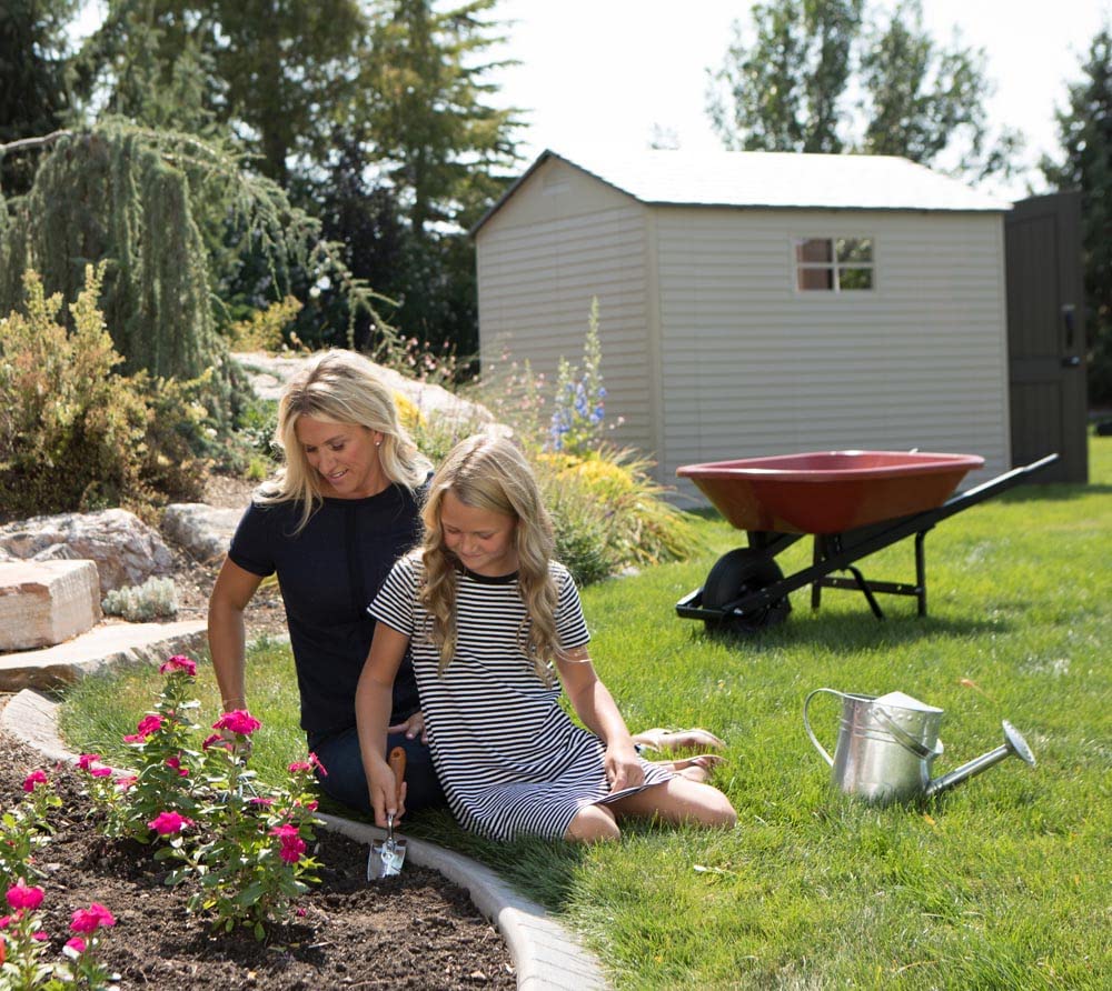 Lifetime 60282 Outdoor Storage Shed, 7 x 12 ft.
