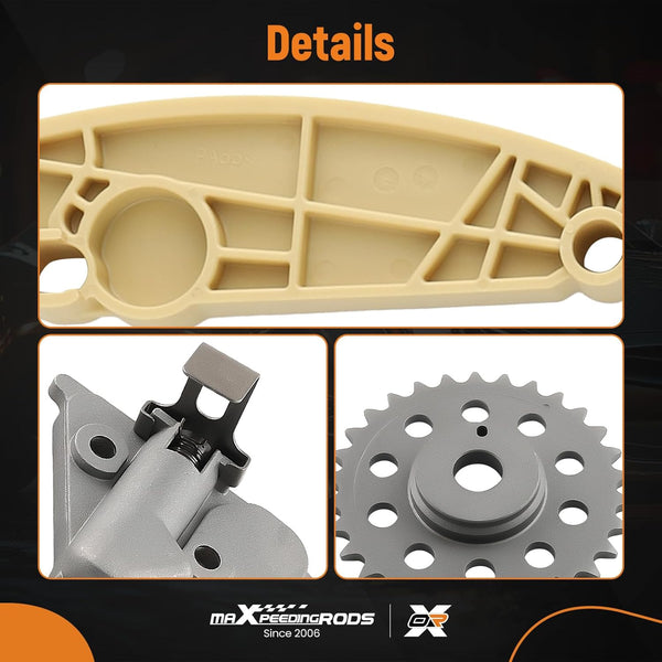 maXpeedingrods Timing Chain Kit for LandRover JAGUAR 2.0 D / SD4-204DTA & 204DTD AJ813317