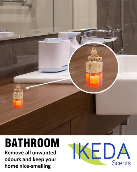 Car Air Fresheners for Men | Air Fresheners with Odour Eliminator Technology | Long Lasting Fragrance Car Accessories for Men | Strong Scents Perfume Diffusers (10ml Dark Night)