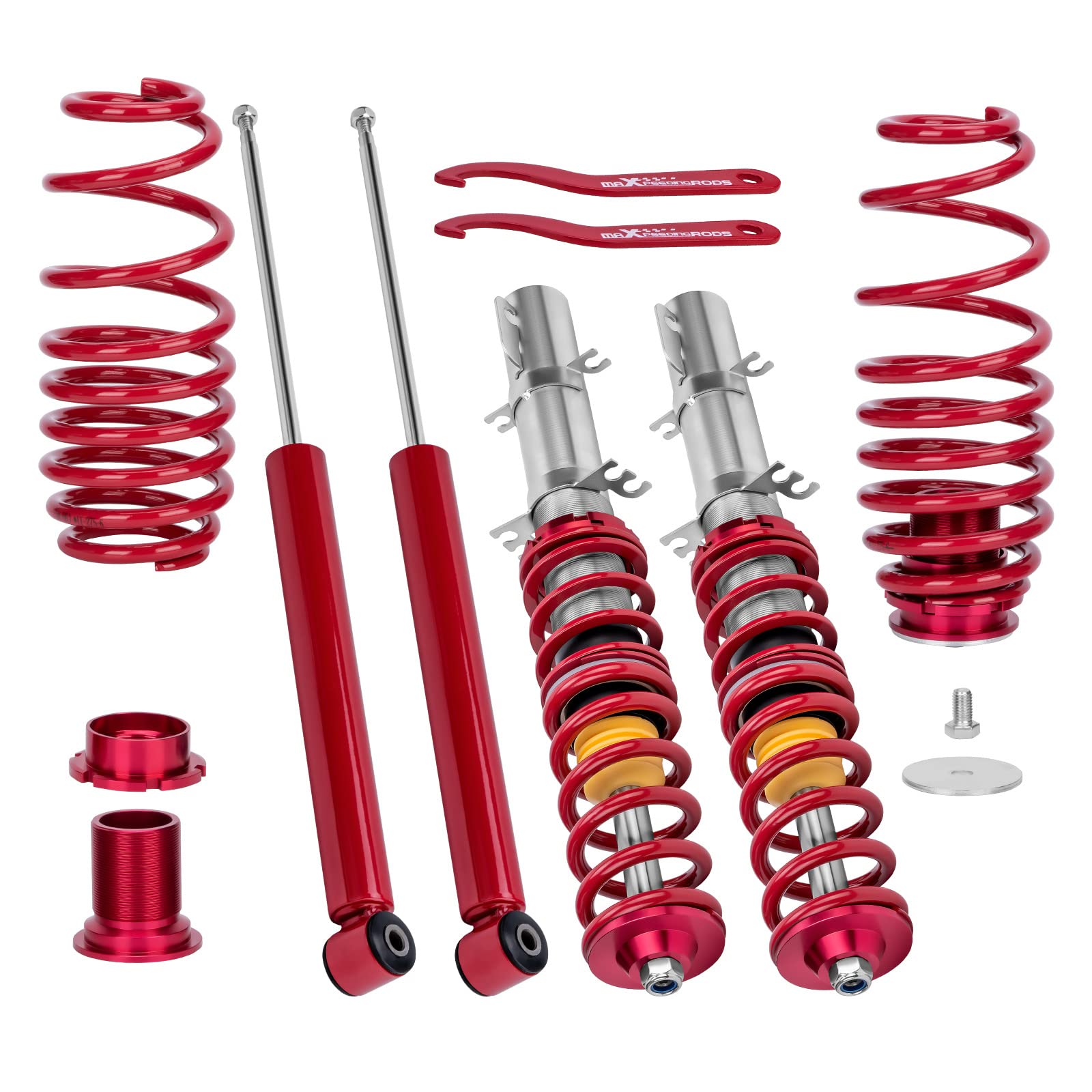 maXpeedingrods Coilovers for Golf Mk2 (19E) for Golf Mk3 (1H/1E) for Jetta Mk2 (19E) for Jetta/Vento Mk3 (1H)- Blue