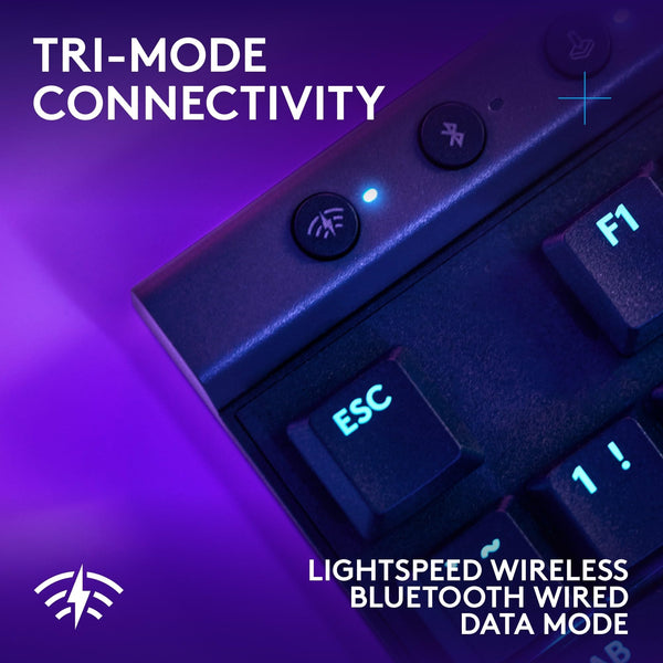 Logitech G G502 X PLUS LIGHTSPEED Wireless RGB Gaming Mouse - Optical mouse with LIGHTFORCE hybrid switches, LIGHTSYNC RGB, HERO 25K gaming sensor, compatible with PC - macOS/Windows - Black