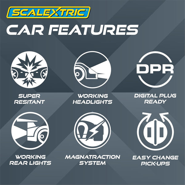 Scalextric Digital Racing Track Sets for Kids - ARC PRO: Pro Platinum Race Set - App Controlled Electric Kids Race Track Ages 8+, Slot Car Race Tracks, Multi-Car Racing & Lane Changing - 1:32 Scale