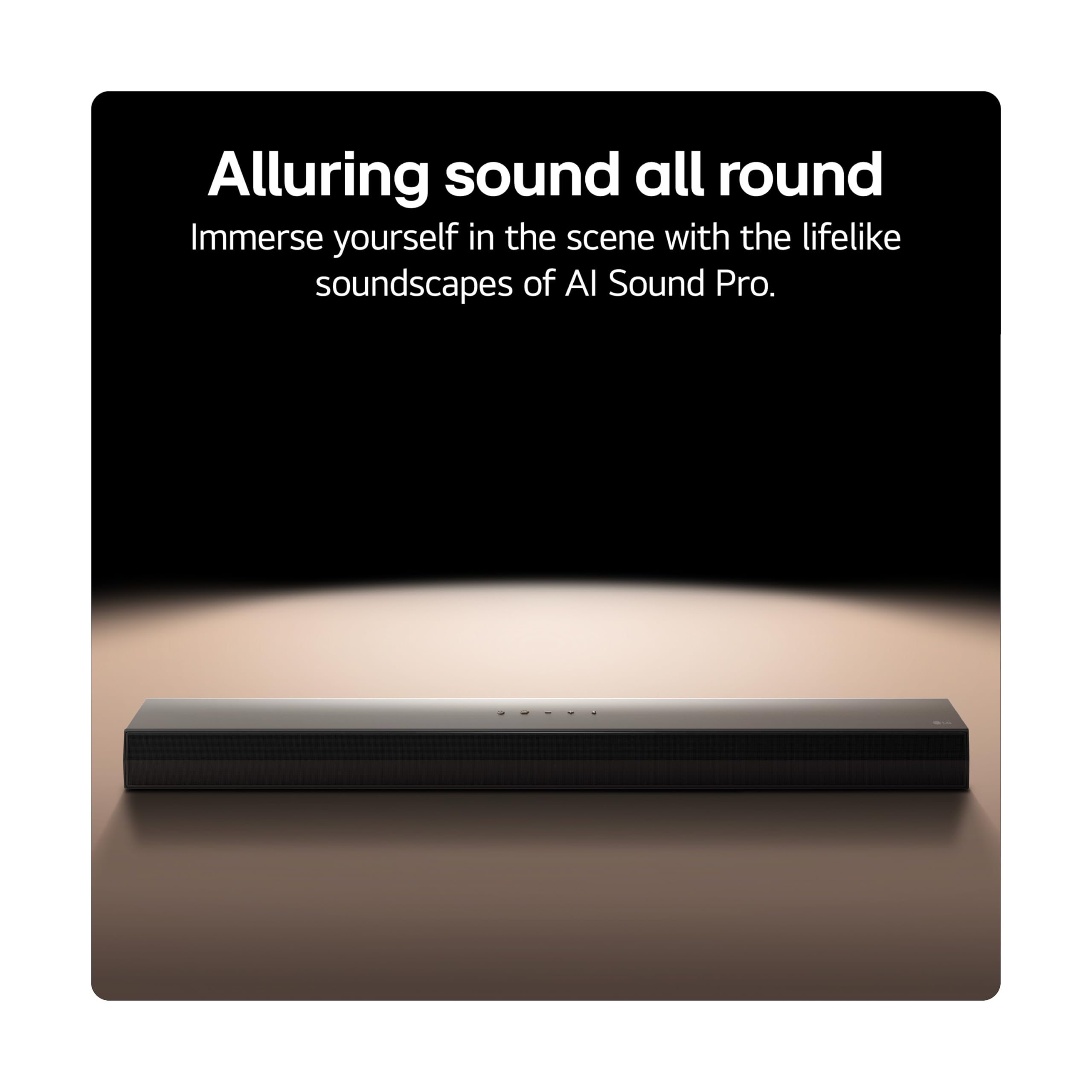 LG USC9S Bluetooth Soundbar for TV with Dolby Atmos & Wireless Subwoofer 3.1 channel