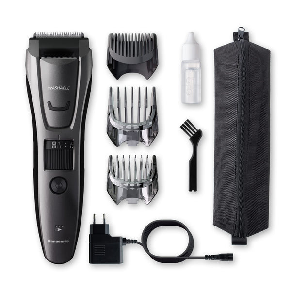 Panasonic ER-GB62 Wet & Dry Electric Hair, Beard & Body Trimmer for Men with 40 Cutting Lengths, Black