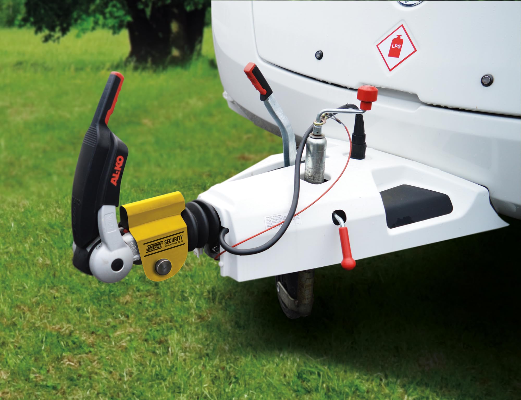 Maypole ALKO Hitchlock Suitable for Securing AK130 AK160 AKS1300 AKS2004 AKS3004 Caravan and Trailer Hitches