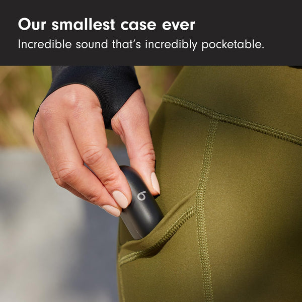 Beats Solo Buds — Wireless Bluetooth Earbuds | 18 Hours of Battery Life | Apple & Android Compatibility | Built-in Microphone - Matte Black