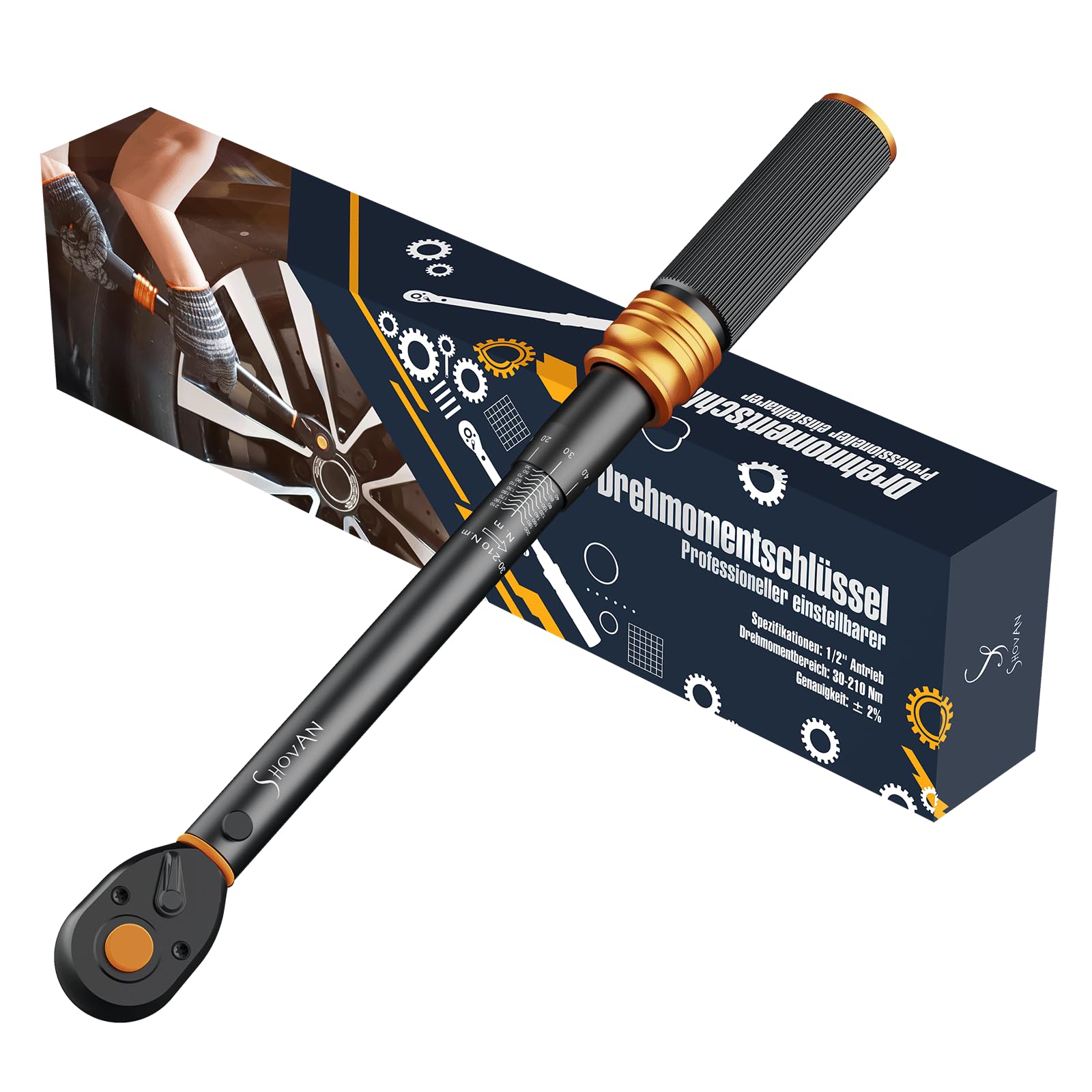 13PCS Bike Torque Wrench Set 3-25 Nm, Small Torque Wrench 1/4 Drive, Dual-Direction Adjustable 72 Teeth, ±3% Accuracy, with Extension Bar, Socket Bits (Hex & Torx), for Mountain Bike, Bicycle Repair