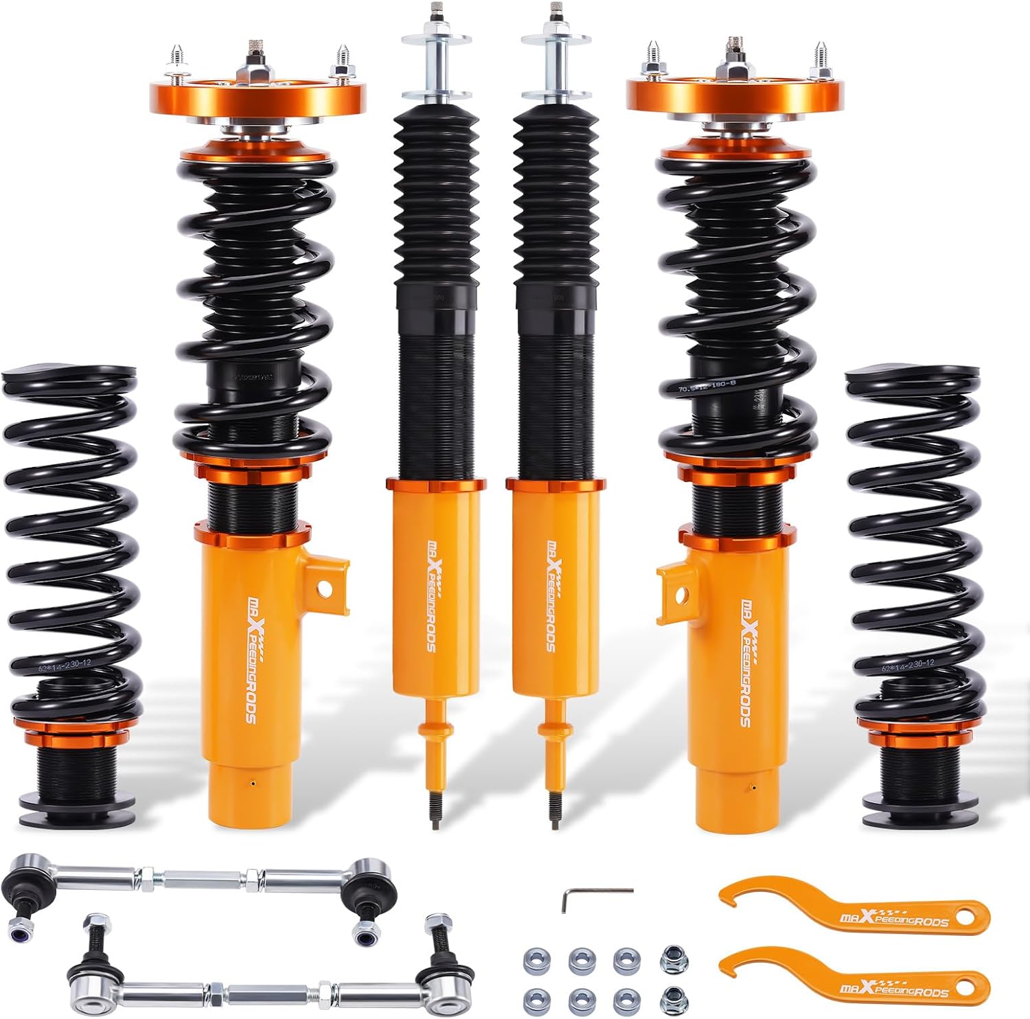maXpeedingrods 24 Ways Adjustable Coilover Suspensions for BMW 3-Series E92 E93 325i 328i