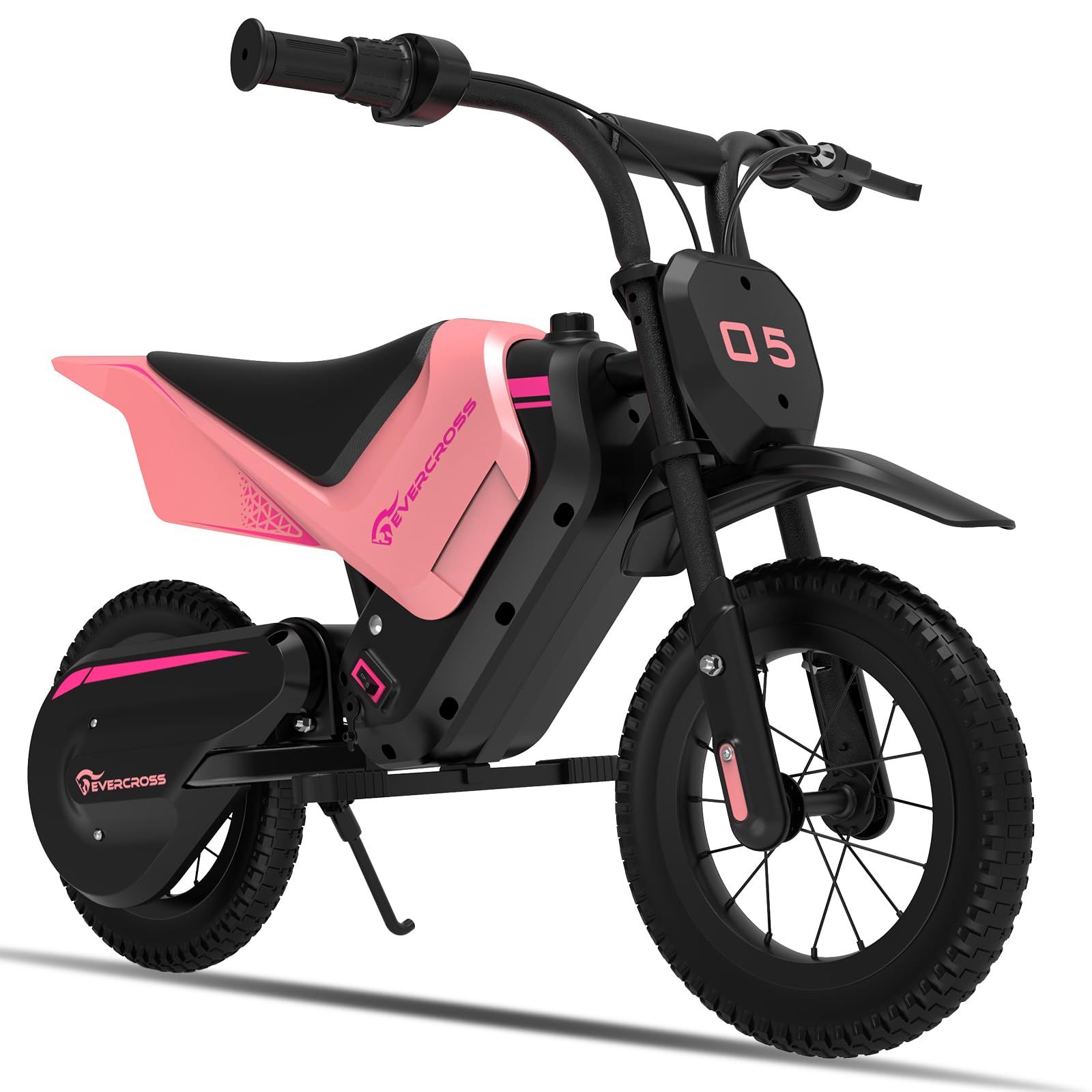 EVERCROSS EV05M Electric Motorcycle for Kids, 150W Kids Ride On Motorcycle, 8/16 km/h Speed Modes & 15 km Long-Range Electric Motorcycle, 12'' Moto Cross for Children Aged 3-12 Years