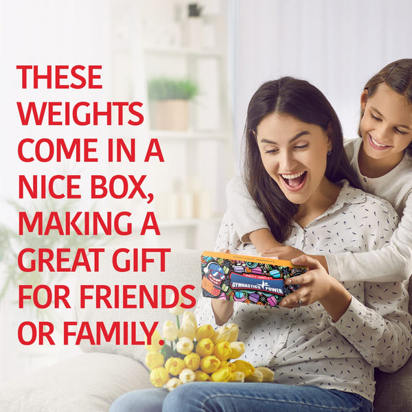 Gymnastics Power Ankle And Wrist Weights For Women And Men | 0.5 kg Each (2 per set) | Unique Removable And Light Reflagged Adjustable Weights,