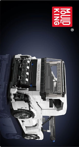 Mould King 10036 Technology Knight Truck Building Blocks Kit, 1604+ PCS Creative Sports Car Truck Model Building Toy Set for Kids 14+/Adult Collectors (Static Version)