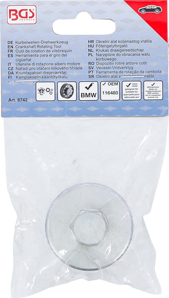 BGS 8742 | Crankshaft Rotating Tool | for BMW M52 / M54 / M56
