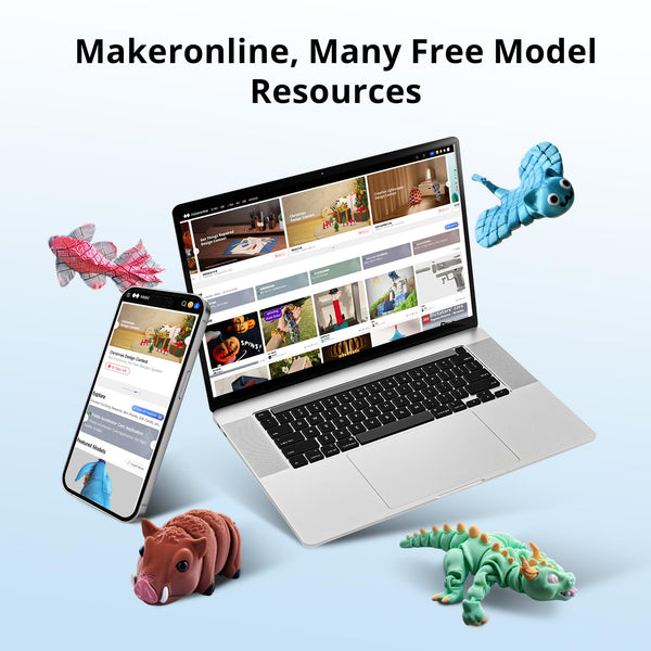 ANYCUBIC Kobra 3 V2 Combo 3D Printer, 600mm/s Fast Printing FDM 3D Printer, Multicolor Printing Up to 8 Colors, Active Drying, Upgraded Auto-leveling, Print Size 255x255x260mm, Realize Smooth Printing