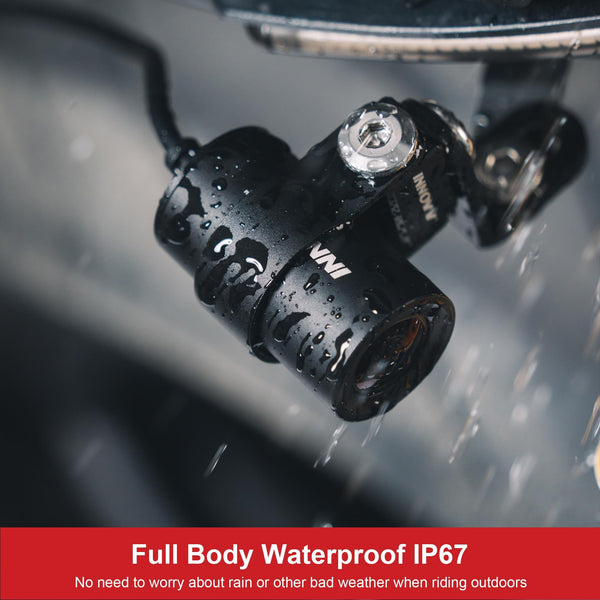 K7 Motorcycle Dash Cam Front and Rear with EIS Anti-Shake 2K + 2K@30FPS or 1080P + 1080P@60 FPS Motorbike Camera, GPS, Wi-Fi, 24Hrs G-Sensor, Waterproof Motorcycle Camera Support 512 GB Max