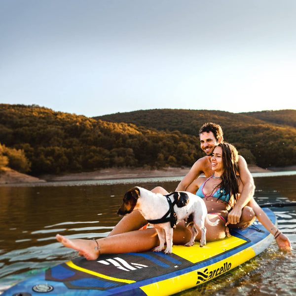 Paddle Board, Inflatable Stand Up Paddle Board, 10‘6/11' ×33"×6" Ultra-light SUP Board with Hand Pump, Leash, Repair Kit, Waterproof Phone Case and Waterproof Bag, Paddle Board for Adults