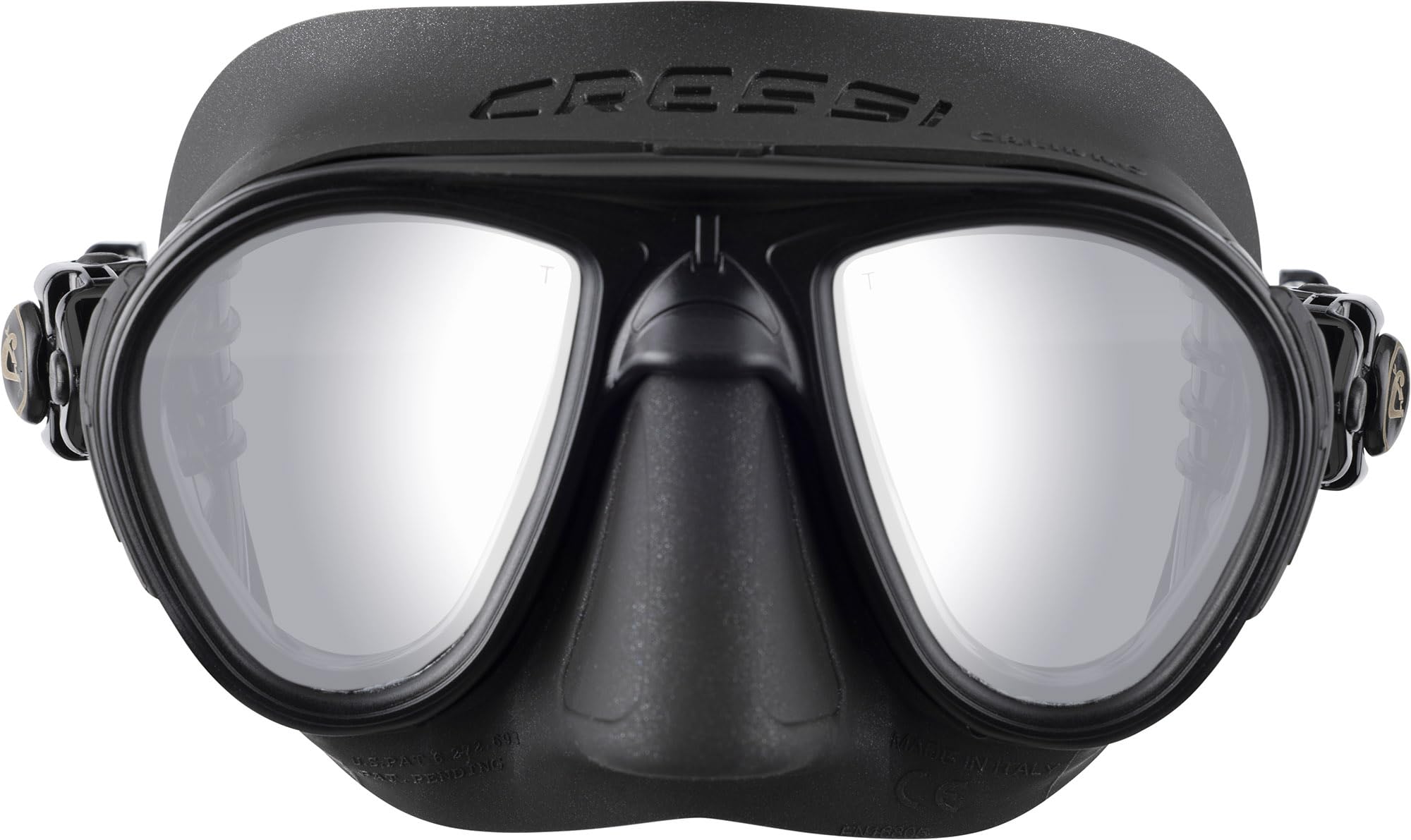 Cressi Calibro Professional Scuba Diving Freediving Mask with Anti Fog Technology