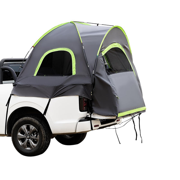 VEVOR Waterproof PU2000mm Spacious Double Layer Design, SUV Camping Tent with Shade Awning and Mesh Windows, Includes Rainfly and Storage Bag