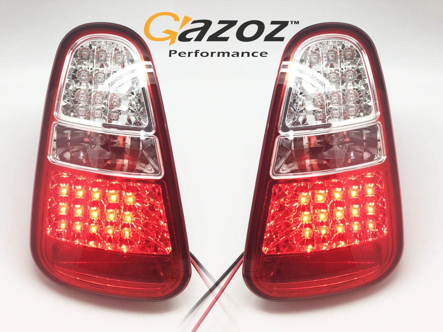 Smoke LED Tail Lights Rear Lamps W reverse Fits 04-06 Cooper R50 R52 R53