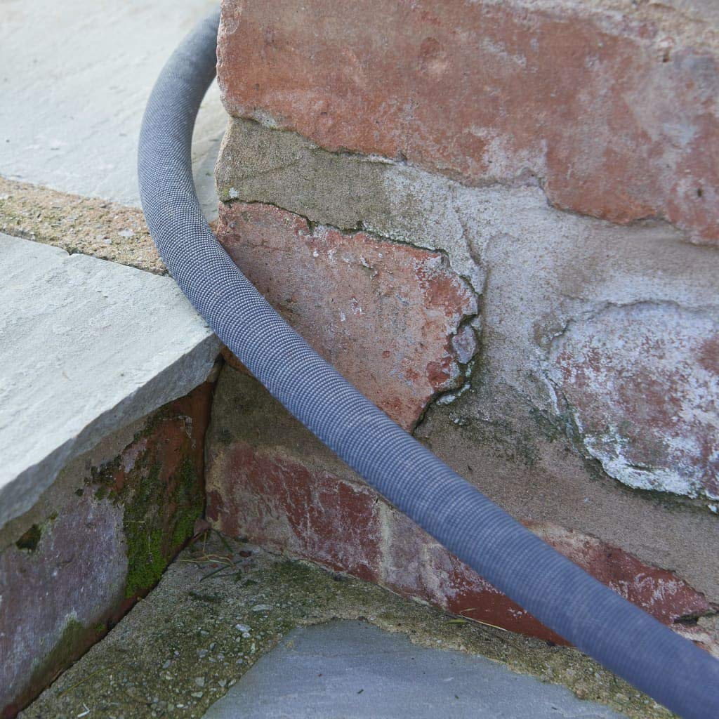 HOZELOCK - Hybrid Watering Hose Tuffhoze 35 m : Extremely Flexible, Tuff-Fibre Woven Technology, Suitable for High-pressure Cleaners (40 bar), Durable