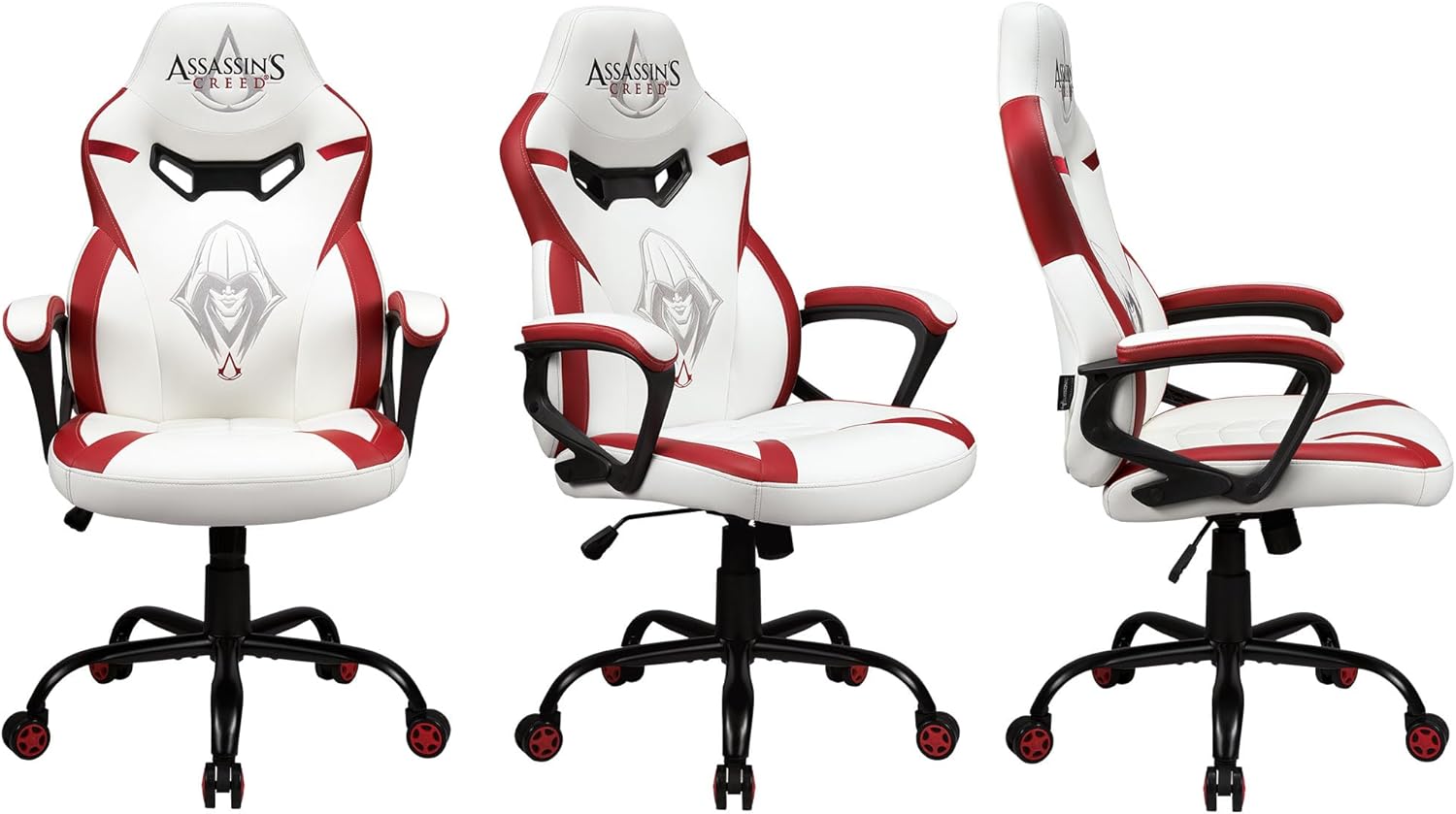 Subsonic Assassin's Creed - Junior gamer chair - Gaming office chair white - Official License