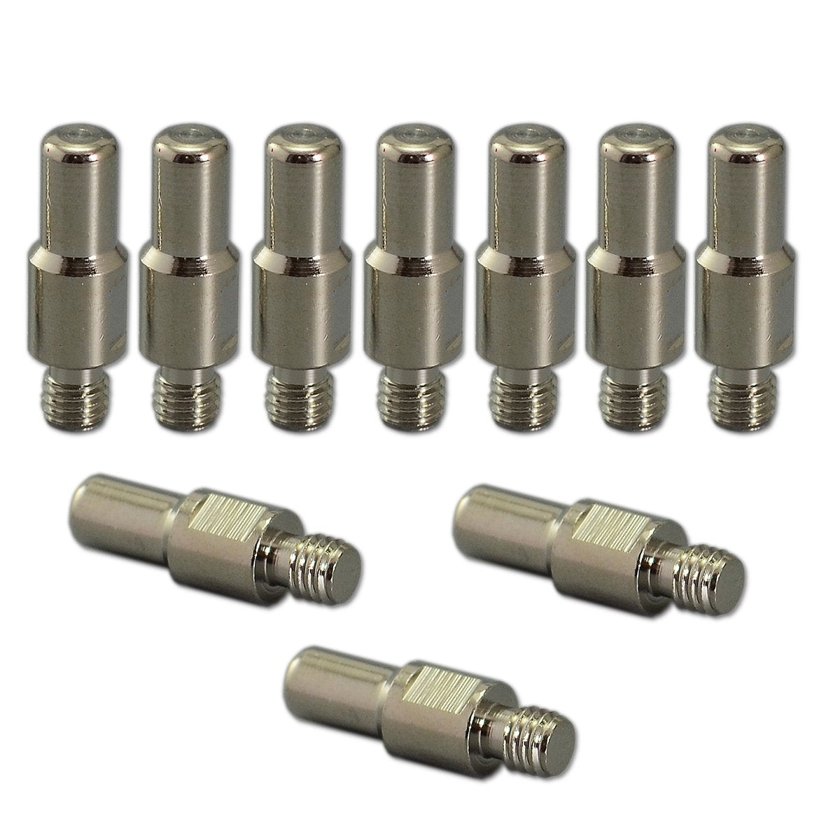 RIVERWELD S45 Plasma Torch Head OEM and Plasma Electrode PR0110 Plasma Tips 0.8 PD0116-08 Outside Nozzle Retaining Cap PC0116 Air Diffuser PE0106 Stand Off Guide CV0010 kit 22pcs