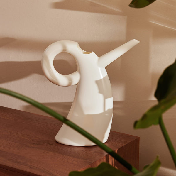 Alessi AEA03 W Diva Thermoplastic Resin Watering Can, White, 10.8 cm