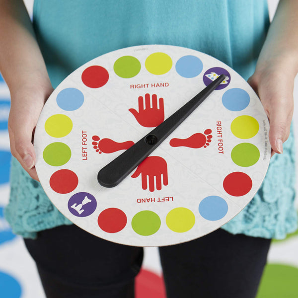 Hasbro Gaming Twister Ultimate: Bigger Mat, More Coloured Spots, Family, Kids Party Game Age 6+; Compatible with Alexa (Amazon Exclusive)