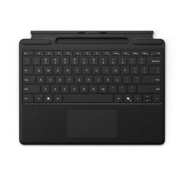 Microsoft Surface Pro Flex Keyboard with Slim Pen | Black | 2-in-1 Alcantara® Keyboard for Surface Pro Windows 11 Copilot+ PC