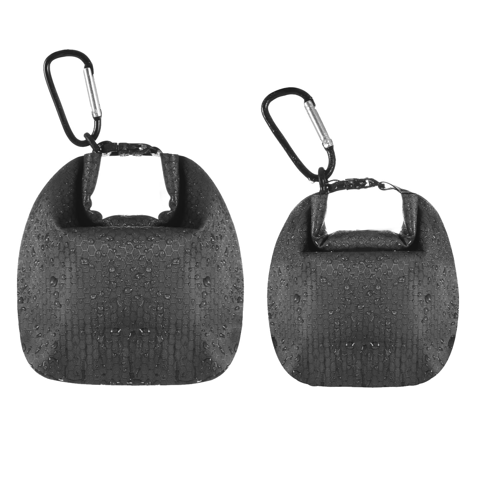 Travel Soap Container Bag, 2 Pack Portable Soap Holder Travel Case,Completely Waterproof and Leak Proof, Solutions for Travelling with Bar Soap (Grey)