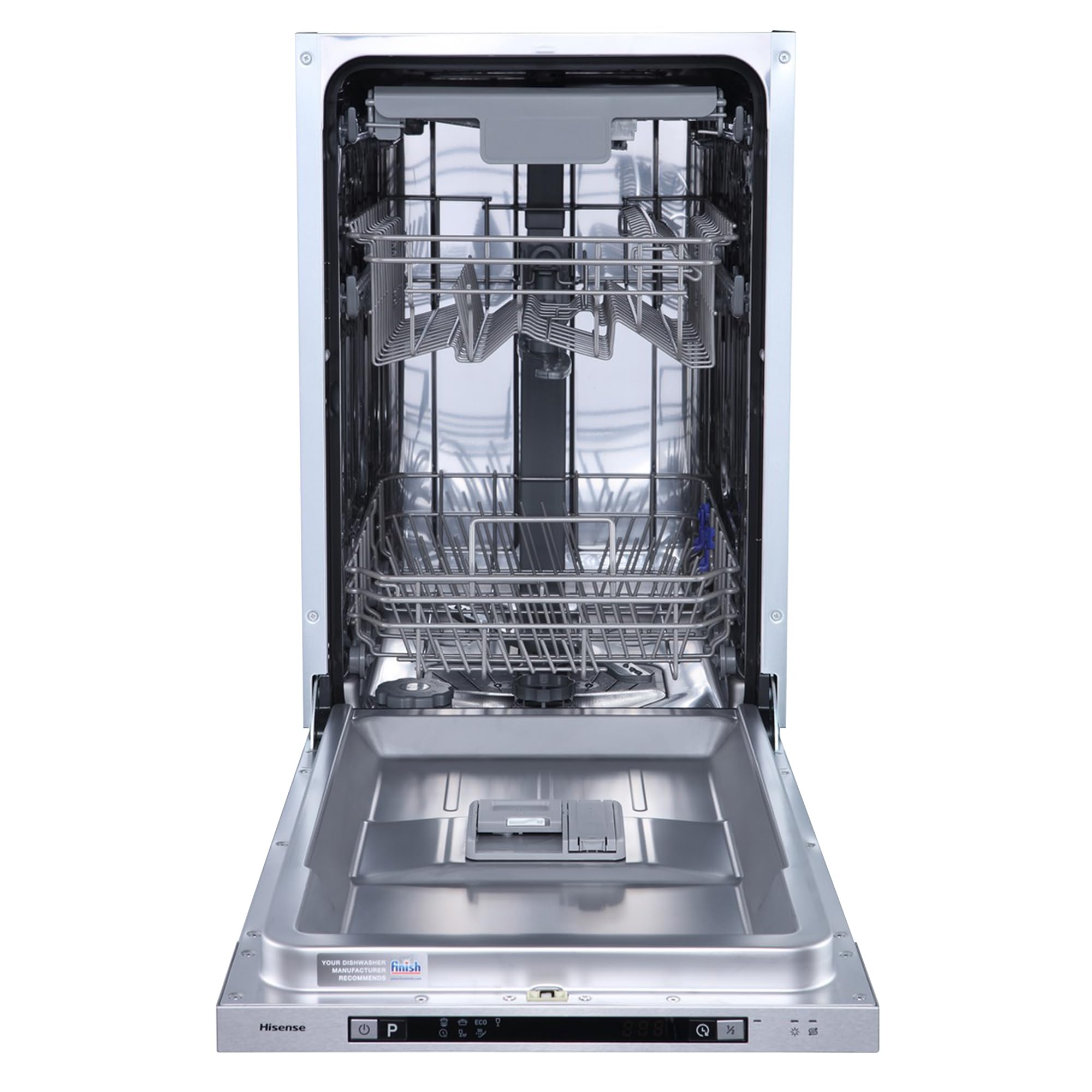 Hisense HS622E90WUK Freestanding Standard Dishwasher 85cm High - E Rated, White, 24 x 23 x 33 inches (L x W x H) [Energy Class E]