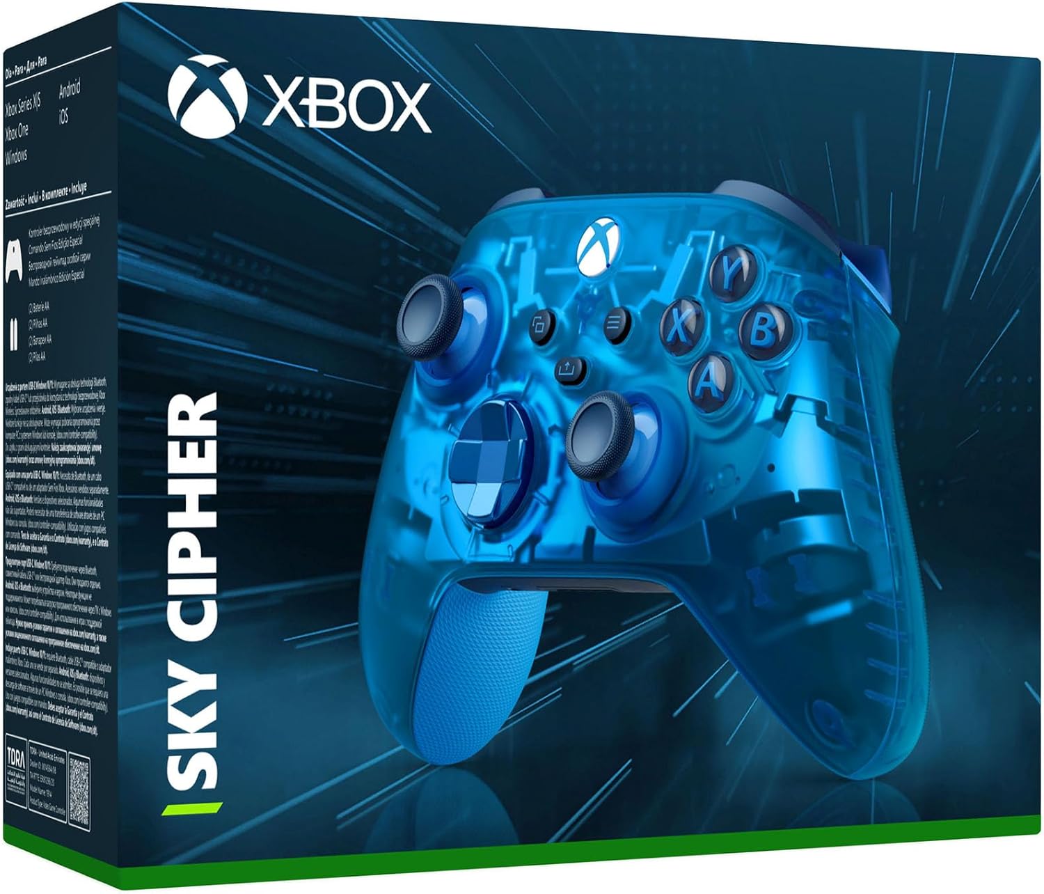 Xbox Wireless Controller – Sky Cipher Special Edition Series X|S, One, and Windows Devices