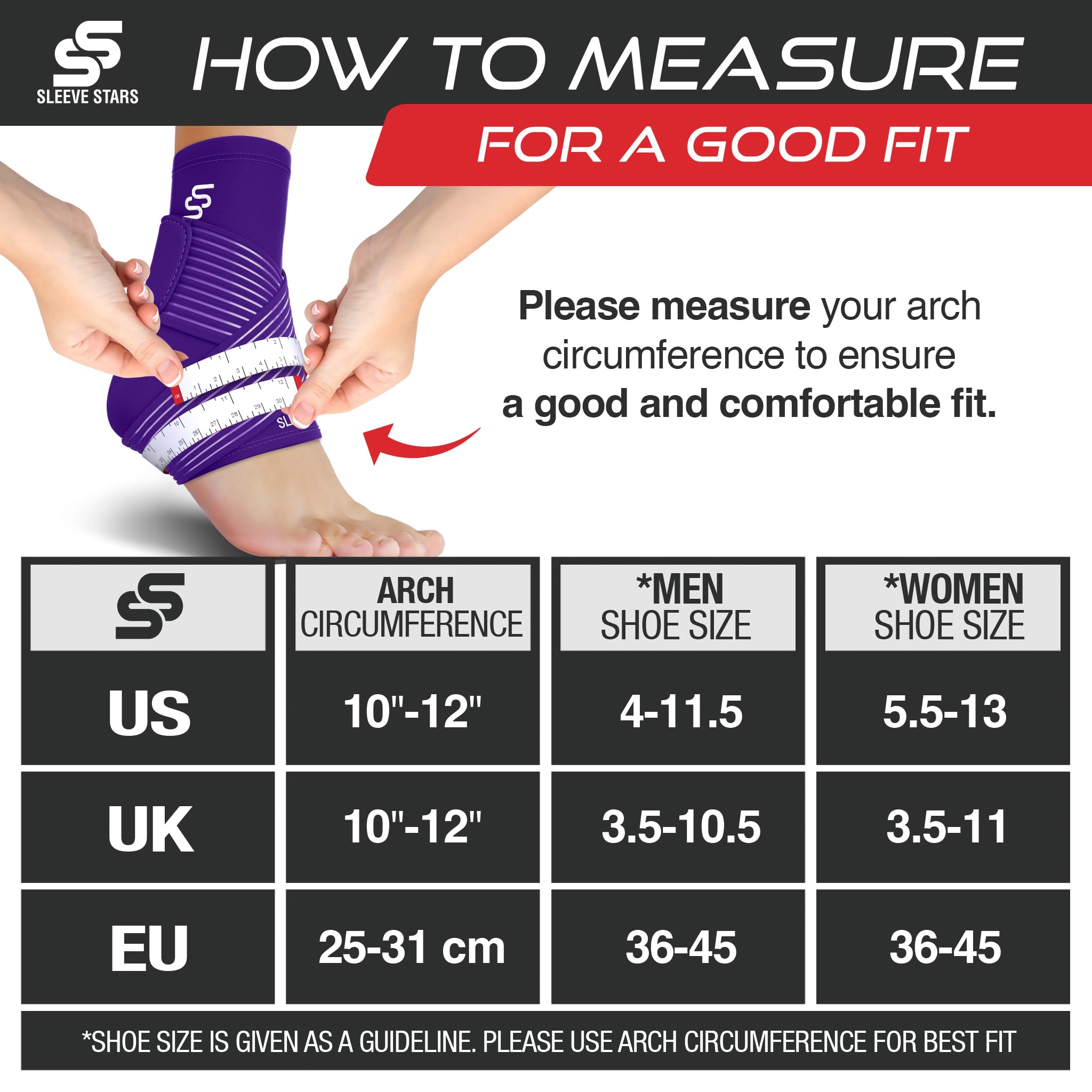 Sleeve Stars Ankle Brace for Sprained Ankle, Plantar Fasciitis Relief Ankle Support for Women & Men, Ankle Compression Sleeve w/Strap, Achilles Tendonitis Brace, Foot Brace Wrap (Single/Hot Pink)