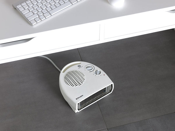 Dimplex 2KW Electric Fan Heater, Compact Fan Heater with 2 Heat Settings, Frost Protection, Cool Blow Option and Manual Thermostat