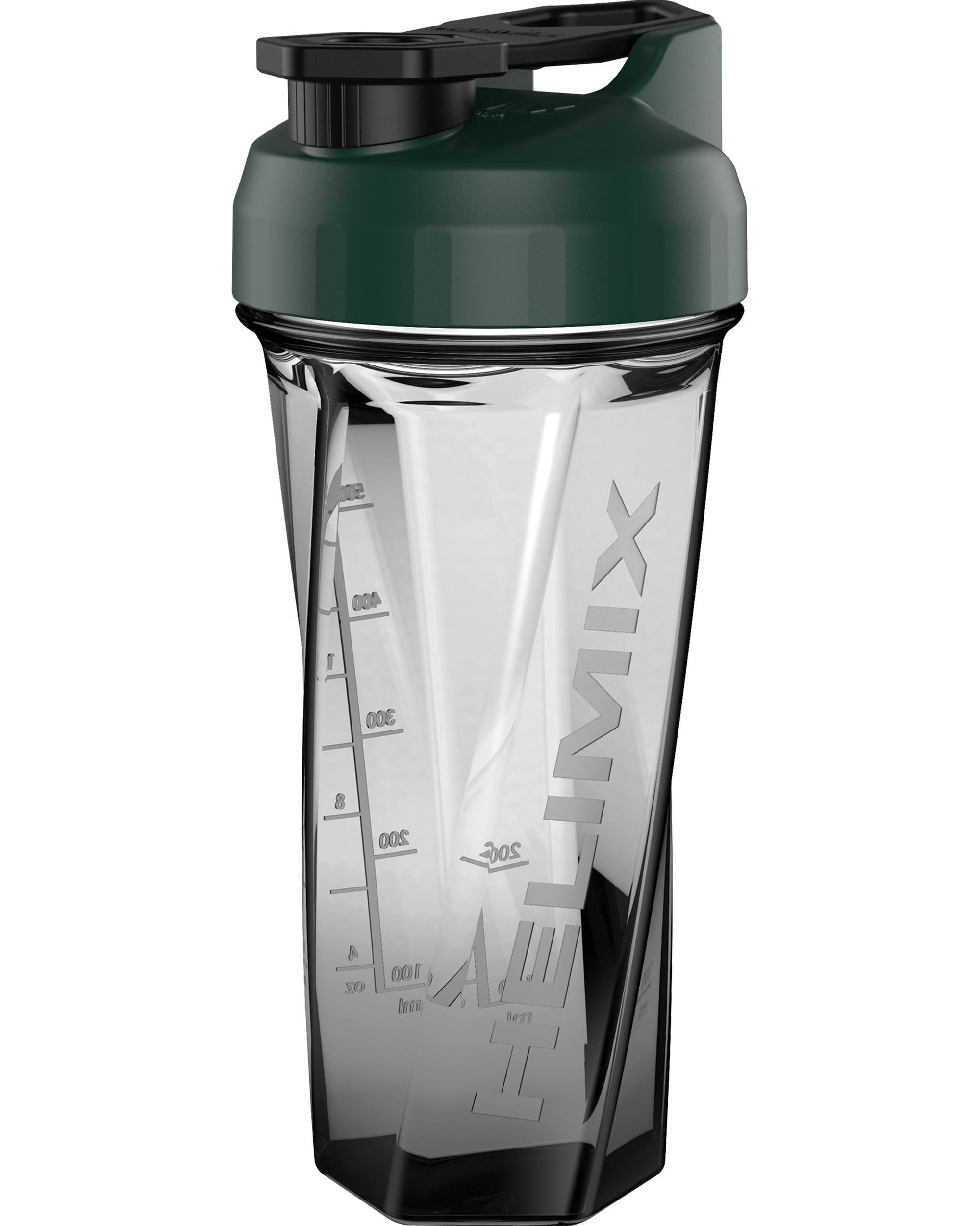 Helimix 2.0 Vortex Blender Shaker Bottle 828 ml - No Blending Ball or Whisk - USA Made - Portable Pre Workout Whey Protein Drink Cup - Mixes Cocktails Smoothies Shakes - Top Rack Safe
