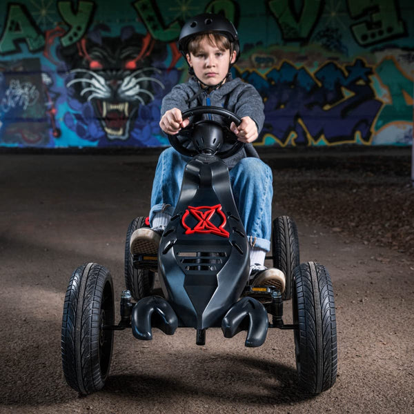 Xootz Pedal Go Kart | Venom and Viper Kids Ride-On Race Car with Gears, Handbrake and Adjustable Seat, Multiple Styles