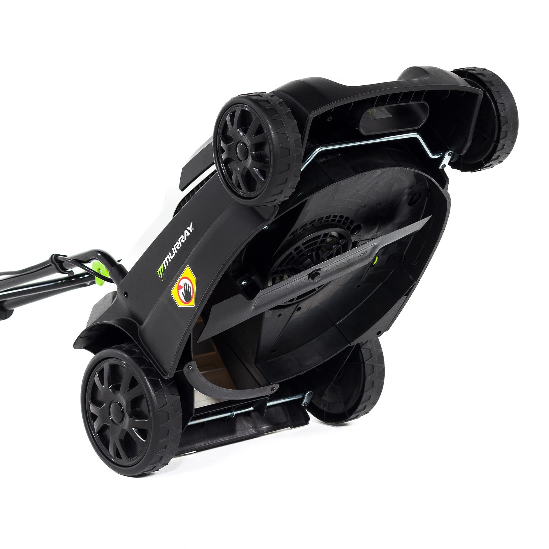 Murray Corded Electric Lawnmower 2-in-1 - Compact Lawn Mower 1200W/32cm with Grass Box 27L for Small Lawns - Ergonomic Soft Grip for Easy Grass Cutting, Overload Protection