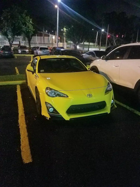 GAZOZ PERFORMANCE Exterior Accessories - Fog Light Bezel Covers 2pc for 2012-2016 Scion FR-S Toyota GT86 Front Bumper