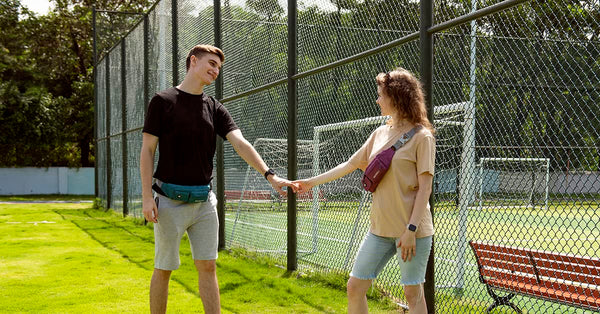 Waterfly Waist Bag Pack Slim Water Resistant Fanny Pack Travel Bum Bag Running Belt for Traveling Cycling Hiking Camping