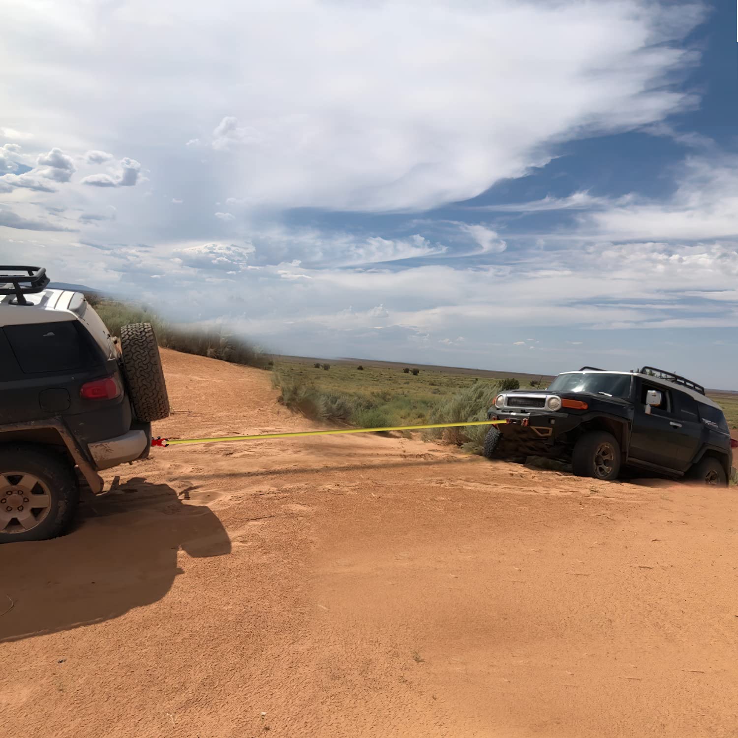 Nilight Shackle Hitch Receiver 2Inch 45000 LBs Breaking Strength 3/4" D Ring Shackle w/Trailer Hitch Pin Heavy Duty Solid Recovery Towing Kit for Trucks Jeeps Off Road,2 Years Warranty