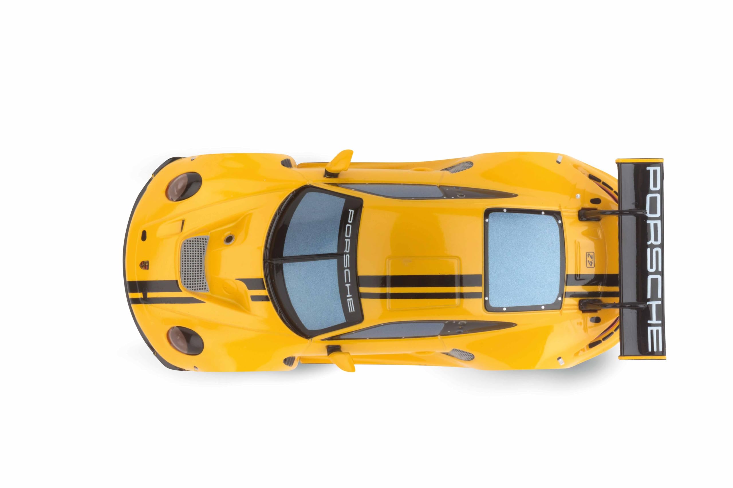 50051006 Porsche 911 GT3 R White Lightning 1:50 Scale AI-Supported Race Car with Working Lights & USB-C Charging