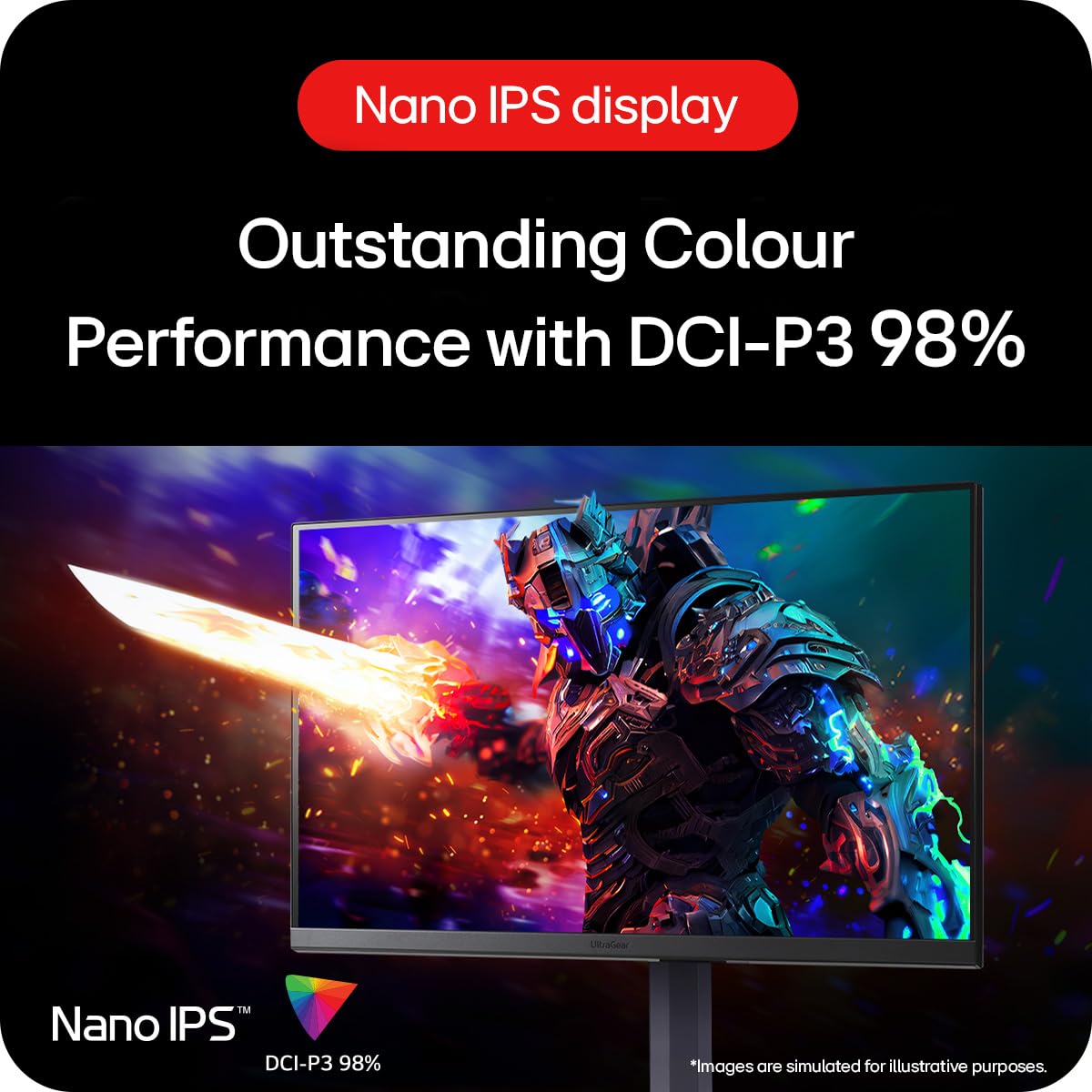 LG UltraGear G8 Gaming Monitor 27G850A – 4K UHD Nano IPS 27 inch, Dual-Mode 240Hz / 480Hz, 1ms (GtG), AMD FreeSync Premium Pro, DisplayHDR 600, DP 2.1, HDMI 2.1, Black