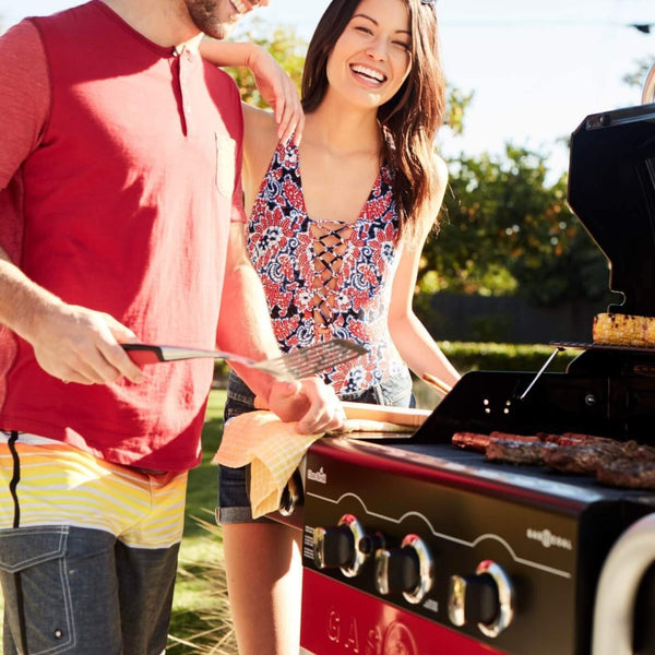 Char-Broil Gas2Coal 440 Hybrid Grill Gas Barbecue, Black