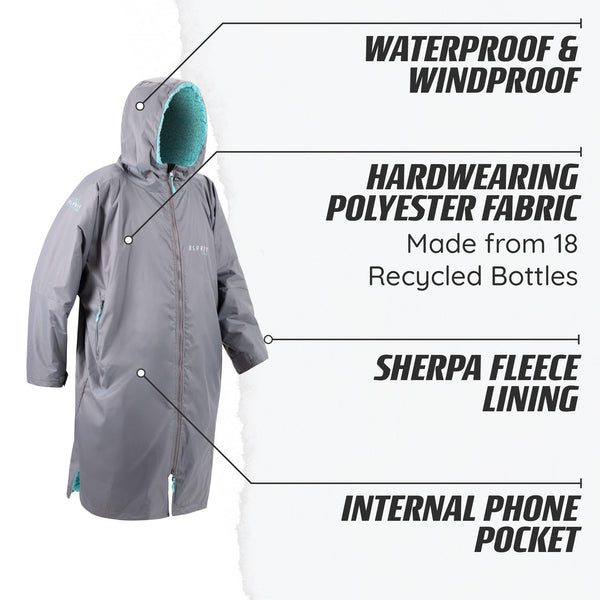 Osprey Changing Robe for Kids and Adults, Waterproof Changing Robe, Swimming and Beach Robe, Unisex, Multiple Colours