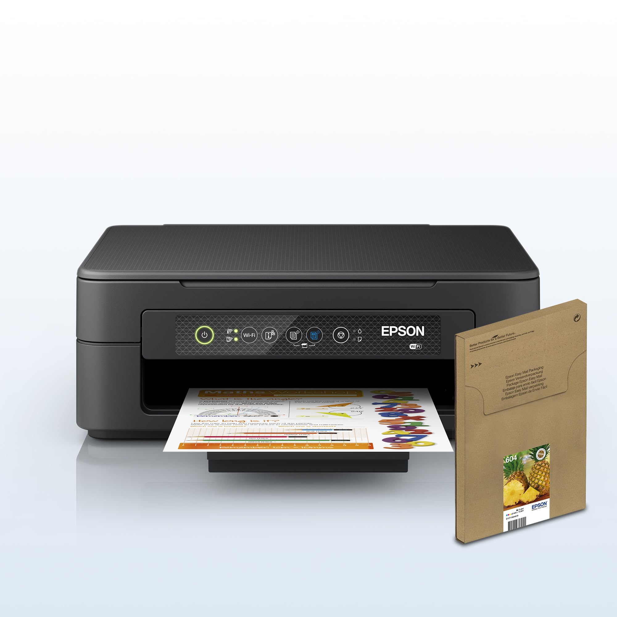 Epson Expression Home XP-4205 3-in-1 Ink Multifunction Printer, Scanner, Copier, WiFi, 1440dpi, Duplex, 2.4 Inch Display, DIN A4, incl. 3 Months Readyprint Flex Trial