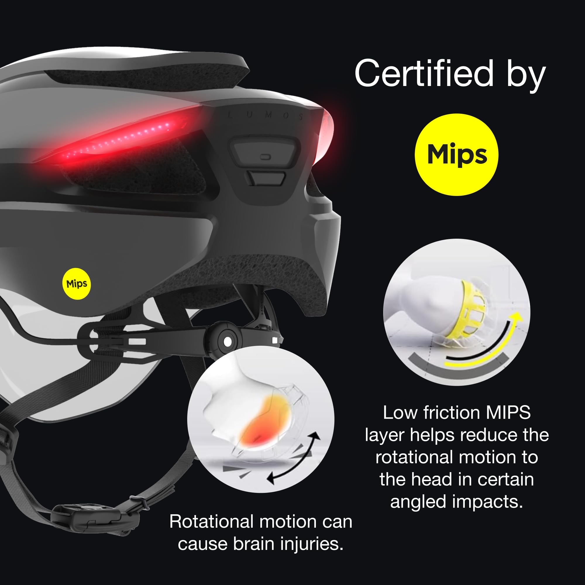 Lumos Ultra E-Bike Smart Helmet | NTA 8667 Certified | Front & Rear LED Lights | Retractable Face Shield | App Controlled | EBike, Scooter, Cycling, Bicycle | Adults, Men Women