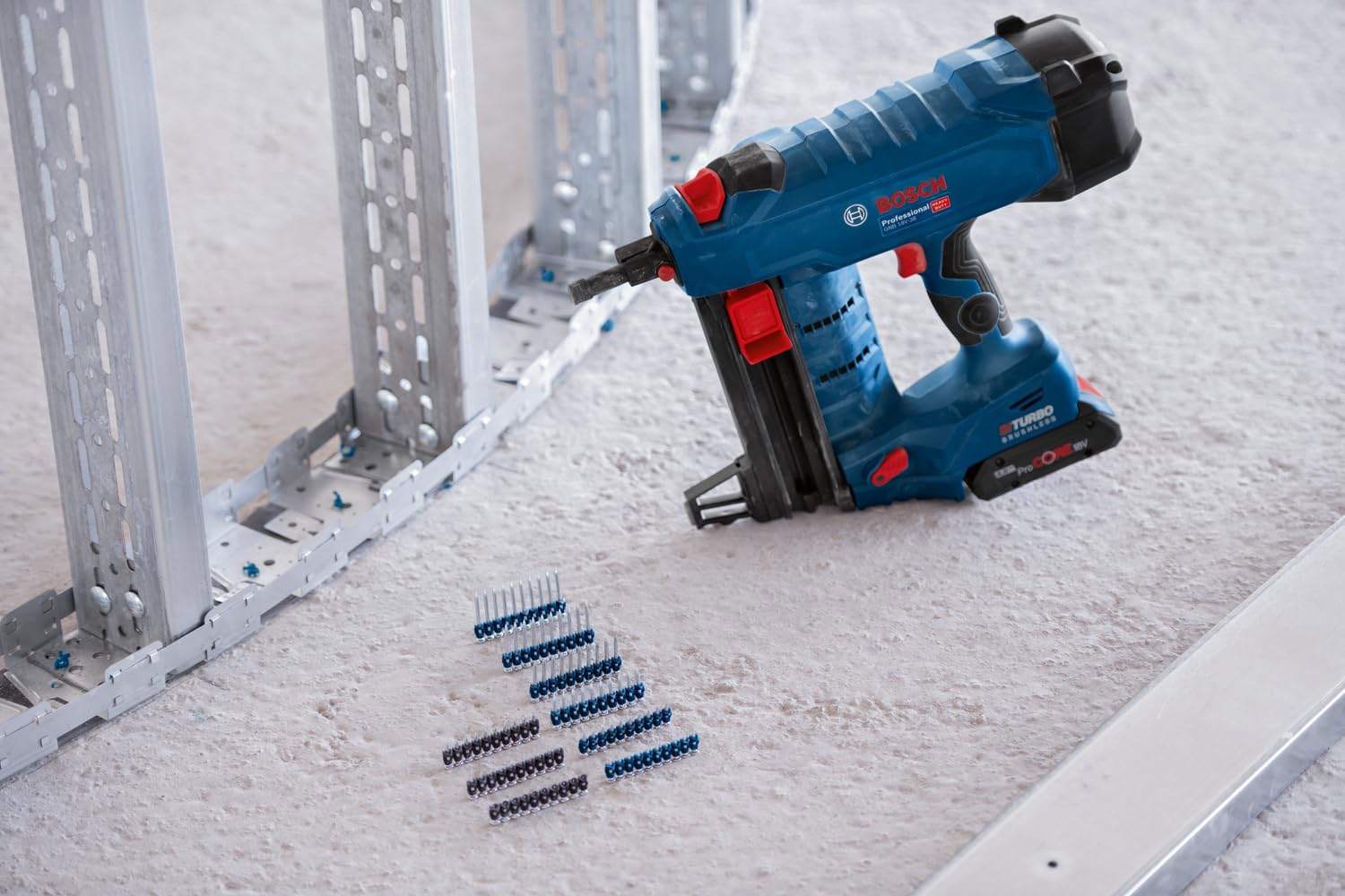 Bosch Professional NB-38 (Concrete Nail, CE Certified, Length 38mm, incl. 1000 Nails in The Box)